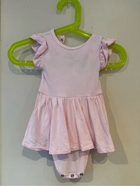 Kyte Baby Twirl Dress Bodysuit Size 0-3 Months Baby Girl Sakura